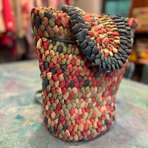 Vintage Basket Backpack